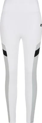 Zdjęcie produktu dla Damskie legginsy sportowe Ladies Starter z wysokim stanem, biało-czarne – rozmiar XL