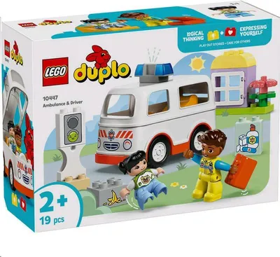 Obrázek produktu pro LEGO® DUPLO 10447 Sanitka s řidičem