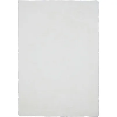 Produktbild von Consilio Concept COZY Fellteppich 60x100 ivory Teppich supersoft 28 mm Höhe soft weich Hasenfell Imitat weiß creme