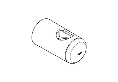 Produktbild von Grohe Brausestangenhalter für Brausestange chrom - 45362000