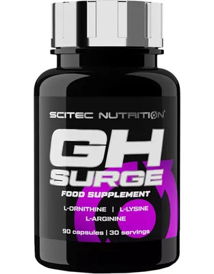 Obrázek produktu pro Scitec Nutrition GH Surge 90 kapslí / Podpora růstového hormonu / Výživový doplněk s vysokým obsahem L-argininu, L-ornithinu a L-lysinu