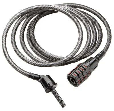 Zdjęcie produktu dla Kryptonite Keeper 512 Combo Cable Lock (120 cm) Czarny