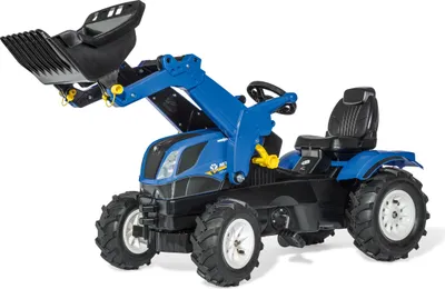 Produktbild von Trettraktor rollyFarmtrac NH T7 + rollyTrac Lader + rollyAir Tyres