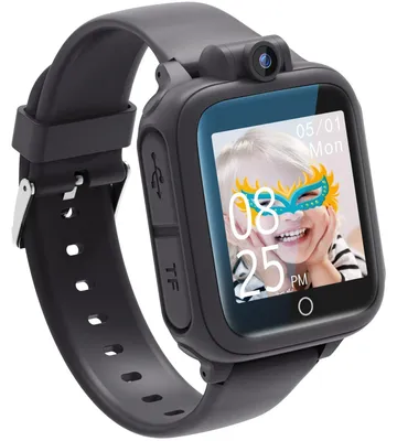 Produktbild von Awatty Smartwatch für Kinder, Spielzeug Geschenk für Jungen Mädchen,Schwarz