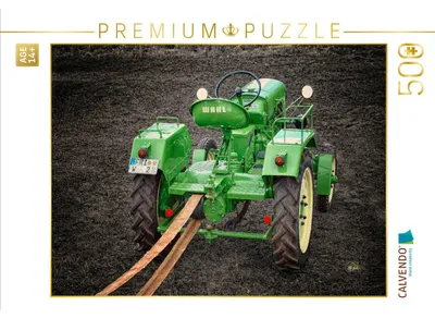 Produktbild von CALVENDO Puzzle Oldtimer Traktor Wahl | 500 Teile Lege-Größe 48 × 36 cm Foto-Puzzle für Erwachsene