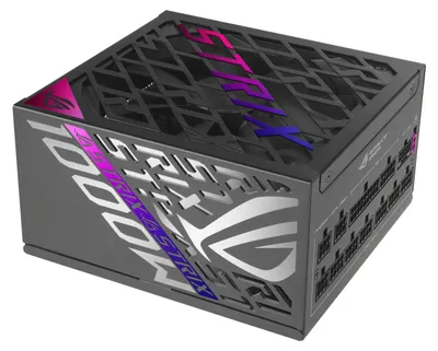Produktbild von ASUS ROG STRIX-1000P-GAMING, 1000 W, 100 - 240 V, Aktiv, 130 W, 1000 W, 130 W