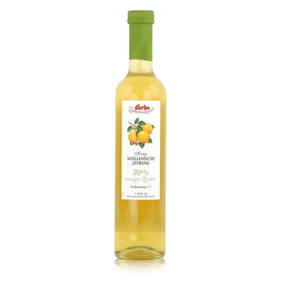 Produktbild von Darbo Sizilianische Zitrone Sirup 30% weniger Zucker 500ml (1er Pack)