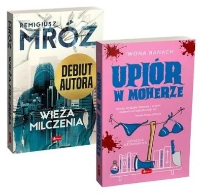 Produktbild von Pakiet książek: Upiór w moherze i Wieża milczenia