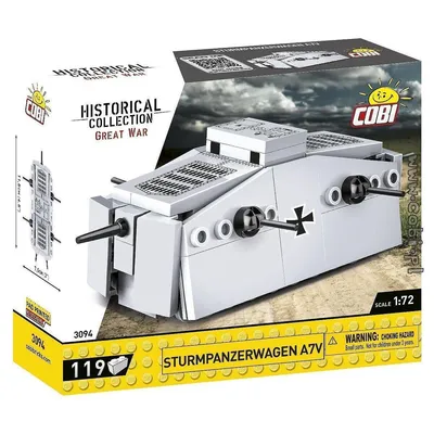 Obrázek produktu pro COBI HC WWII Sturmpanzerwagen A7V 119kl 3094