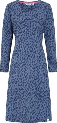 Produktbild von Lazy Jacks - Midikleid für Damen, Langärmlig LJ160 (44 DE) (Blau)