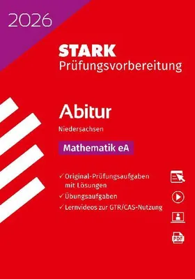 Produktbild von STARK Mathematik eA - Abitur 2026 Niedersachsen - Prüfungsvorbereitung