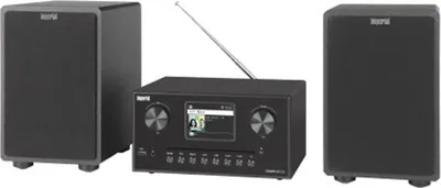 Produktbild von REHAU IMPERIAL DABMAN i310 CD, Heim-Audio-Mikrosystem, Schwarz, DAB, FM, Amazon Music, Deezer, Napster, Qobuz, Den Gezeiten unterworfen, TFT, AAC, MP3, WAV, WMA