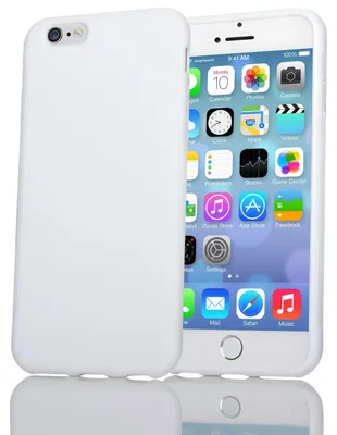 Zdjęcie produktu dla NALIA dla IPHONE 6 / 6S Etui ochronne Antypoślizgowe etui silikonowe - białe