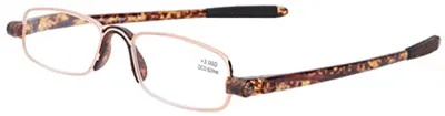 Produktbild von Faltbare Lesebrille in Havana, +2,0 Dioptrien