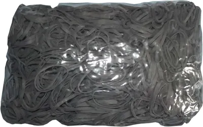 Produktbild von 1 kg Gummiringe schwarz 40 mm Ø 1,2 x 4 mm breit