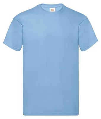 Produktbild von Fruit of the Loom - "Original" T-Shirt für Herren/Damen Uni LT1822 (S) (Himmelblau)