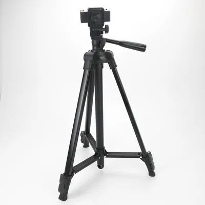 Image de INF Trépied pour appareil photo avec clip pour téléphone et sac de transport Le noir M
