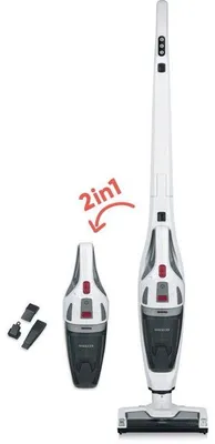 Obrázok produktu pre Bezdrôtový vysávač 2 v 1 SEVERIN HV7173, flexibilný, 8000 Pa, výdrž 32 minút, objem 600 ml, biela farba