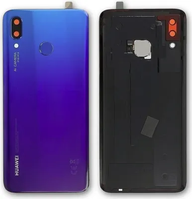 Produktbild von Original Huawei Nova 3 PAR-LX1 Akkudeckel Kameraglas/Sensor Iris Purple Neu