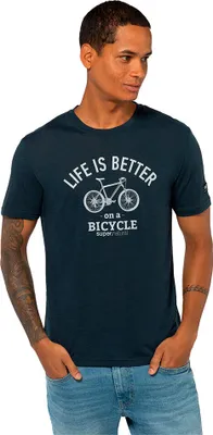 Image de T-shirt à manches courtes Super.natural Better Bike Noir M Homme Noir M