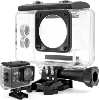 Immagine prodotto di Custodia impermeabile per la videocamera sportiva GOMEDIA V35, protezione fino a 30 metri