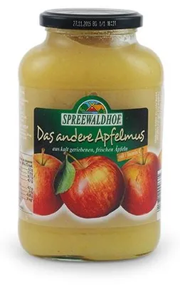 Produktbild von Das andere Apfelmus, kalt gerieben (720 ml Glas)