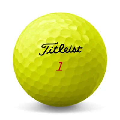 Produktbild von Titleist TruFeel 2-Piece Golfbälle 12 Stück Gelb