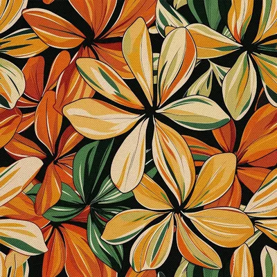 Produktbild von OUTDOOR DEKOSTOFFE OXFORD - Motiv Blumen I DX5495