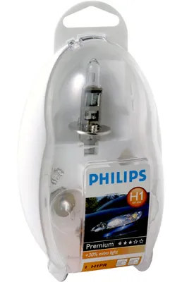 Produktbild von Philips Easy Kit 55472EKKM Ersatzteilpaket, 12 V, H1, Halogen