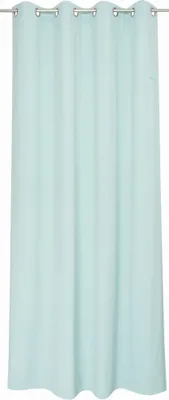 Imagen del producto de Cortina de ventana Tom Tailor, modelo "Dove Signature", color jade, tamaño 140x250 cm