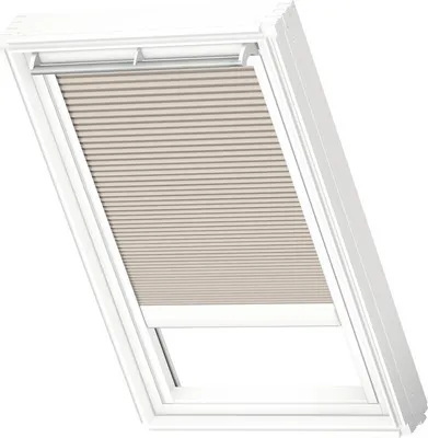 Produktbild von Velux Plissee-Faltstore solarbetrieben cremegrau uniP08 1171S