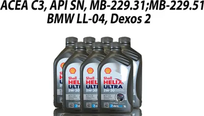 Produktbild von Shell HELIX ULTRA ECT C3 7x1 Liter
