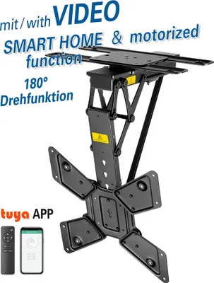 Produktbild von my wall HL 46 ML TV Deckenhalter klappbar motorisiert 23 - 65 Zoll Fernseher Smart Home