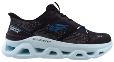 Zdjęcie produktu dla Męskie pantofle Skechers GLIDE-STEP ALTUS w kolorze czarnym, rozmiar 46