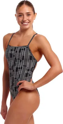 Produktbild von Funkita Single Strength Badeanzug Schwarz AUS 10 Damen Schwarz AUS 10