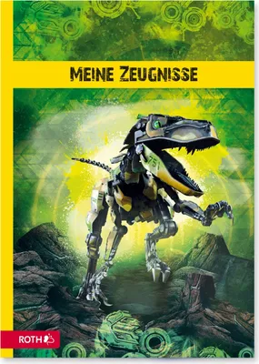 Immagine prodotto di ROTH 89309 Cartella per rapporti ROTH "Robo-Rex", DIN A4