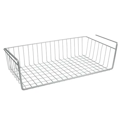Produktbild von Schrankkorb Küchenregal Korb Regalboden Unterbau Ablage Regal Raumsparer, Größe:50 cm