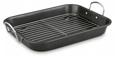 Produktbild von Tadar Backblech mit Rost für Ofengrill 42x29cm