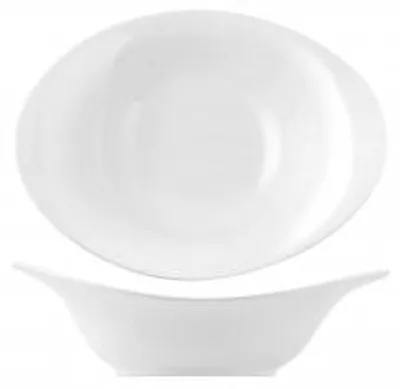 Immagine prodotto di H&H Ciotola Porcellana Bianco Ovale Cm45