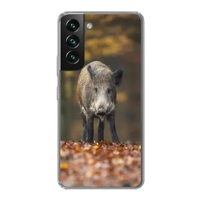 Produktbild von MuchoWow® Handyhülle Schutzhülle Hülle für Samsung Galaxy S22 Wildtier - Wald - Herbst Silikon Softcase Handy Hülle - Mobiltelefonhülle