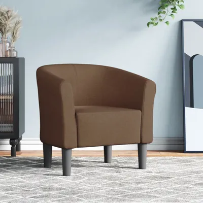 Produktbild von Cloris Designermöbel Clubsessel Braun Stoff 2024 Neu