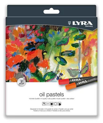 Produktbild von LYRA Ölpastellkreiden 24 Stück Kartonetui
