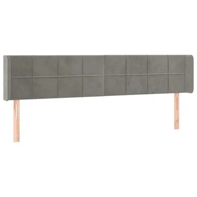 Zdjęcie produktu dla VidaXL 3118822, Jasny Szary, Poliester, Drewno, 1630 mm, 78 cm, 88 cm, 160 mm