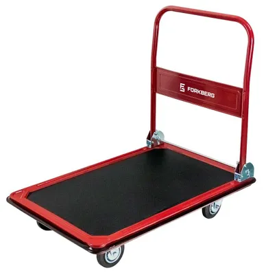 Zdjęcie produktu dla Wózek transportowy platformowy magazynowy Forkberg koła łożyskowane 300kg