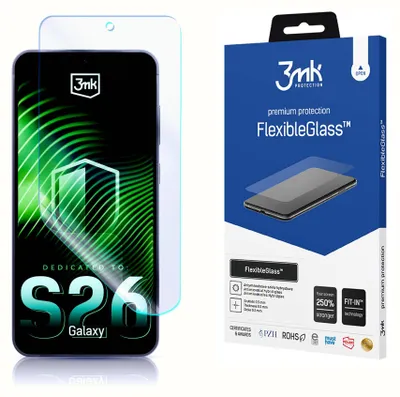 Productafbeelding van 3mk FlexibleGlass - Hybride glas voor Samsung Galaxy S26+