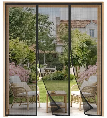 Produktbild von Magnetisches Fliegengitter für Balkontür 215x210cm