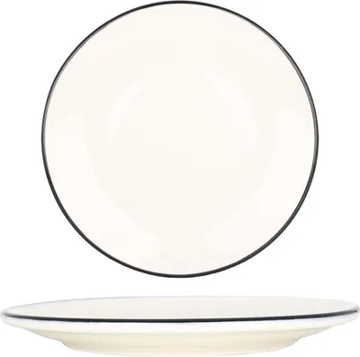 Obrázok produktu pre Bonna tanier - Linea Black - porcelán - 30 cm