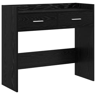 Obrázok produktu pre Konzolový stolík Čierny dub 90 x 35 x 80 cm Kompozitné drevo