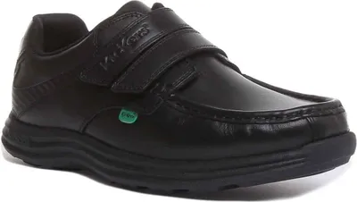 Produktbild von Kickers Reasan Strap Herren 2 Riemen Haken Und Schleife Schuhe Schwarz – undefined / Schwarz