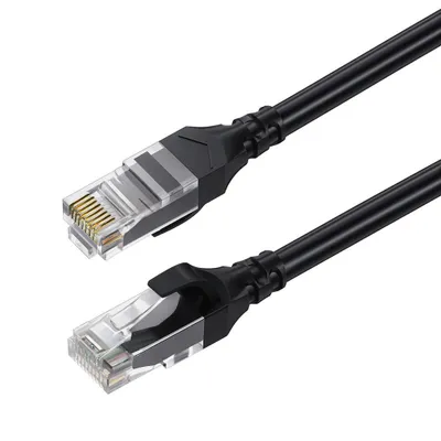 Produktbild von CAT 6 Ethernet Netzwerkkabel 5m – LAN Kabel Gigabit RJ45 schwarz